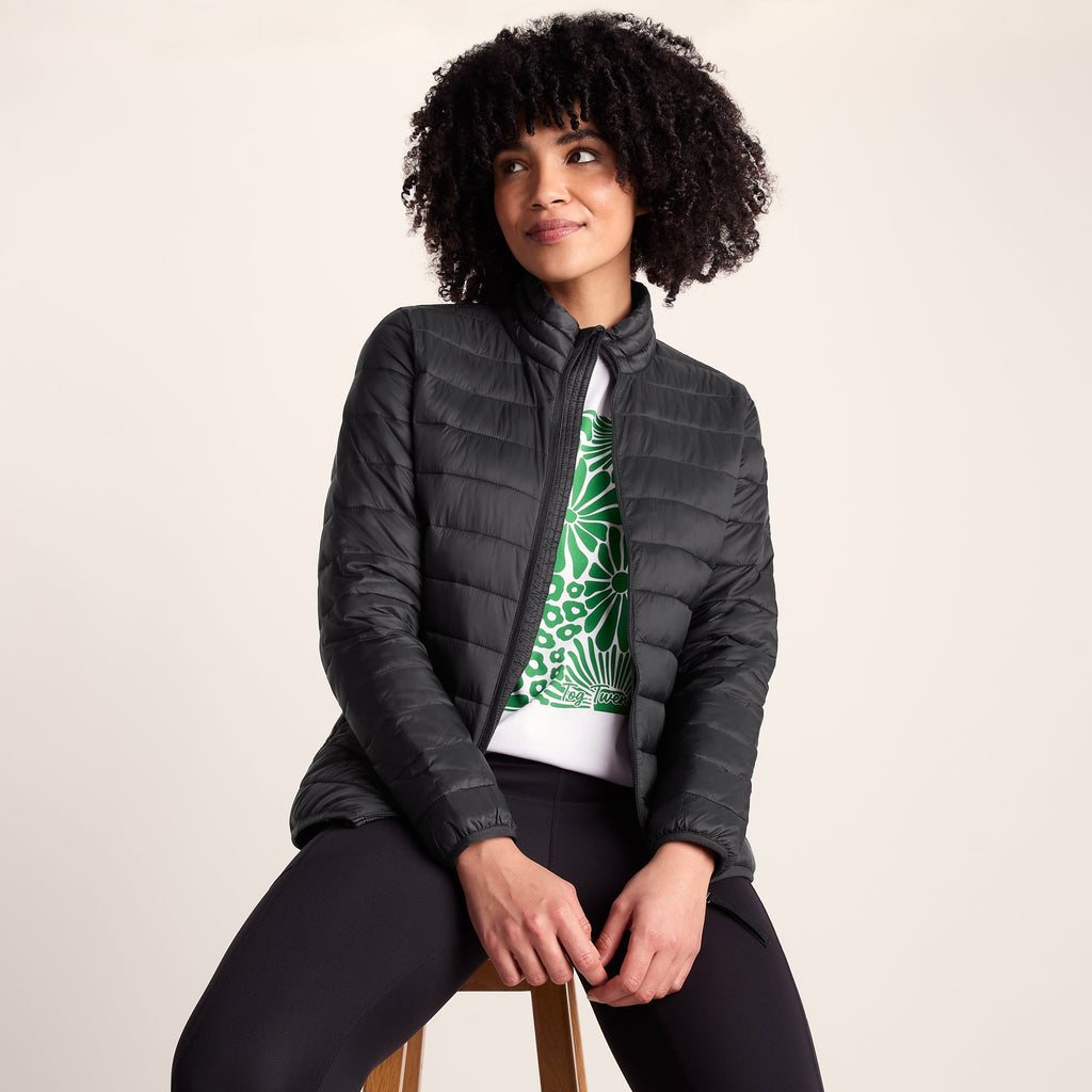 Gibson Womens Insulated Padded Jacket - Black - Image 4