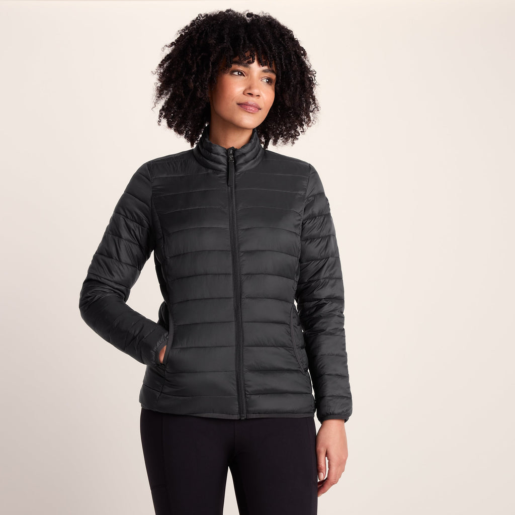 Gibson Womens Insulated Padded Jacket - Black - Image 6