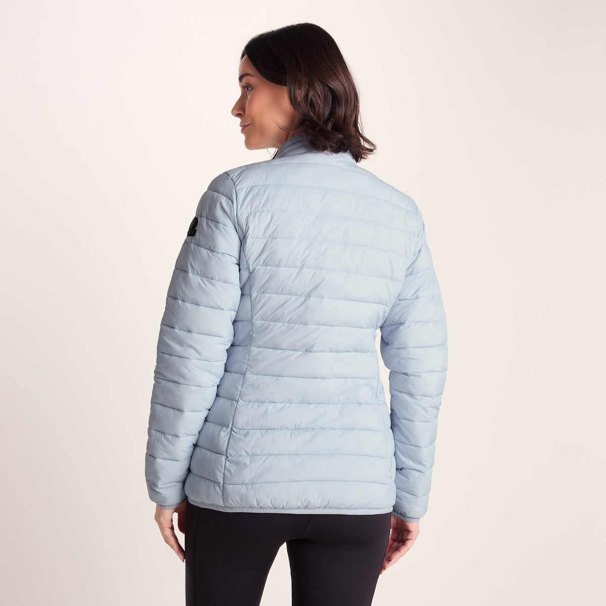 Gibson Womens Insulated Padded Jacket - Ice Blue - Image 6