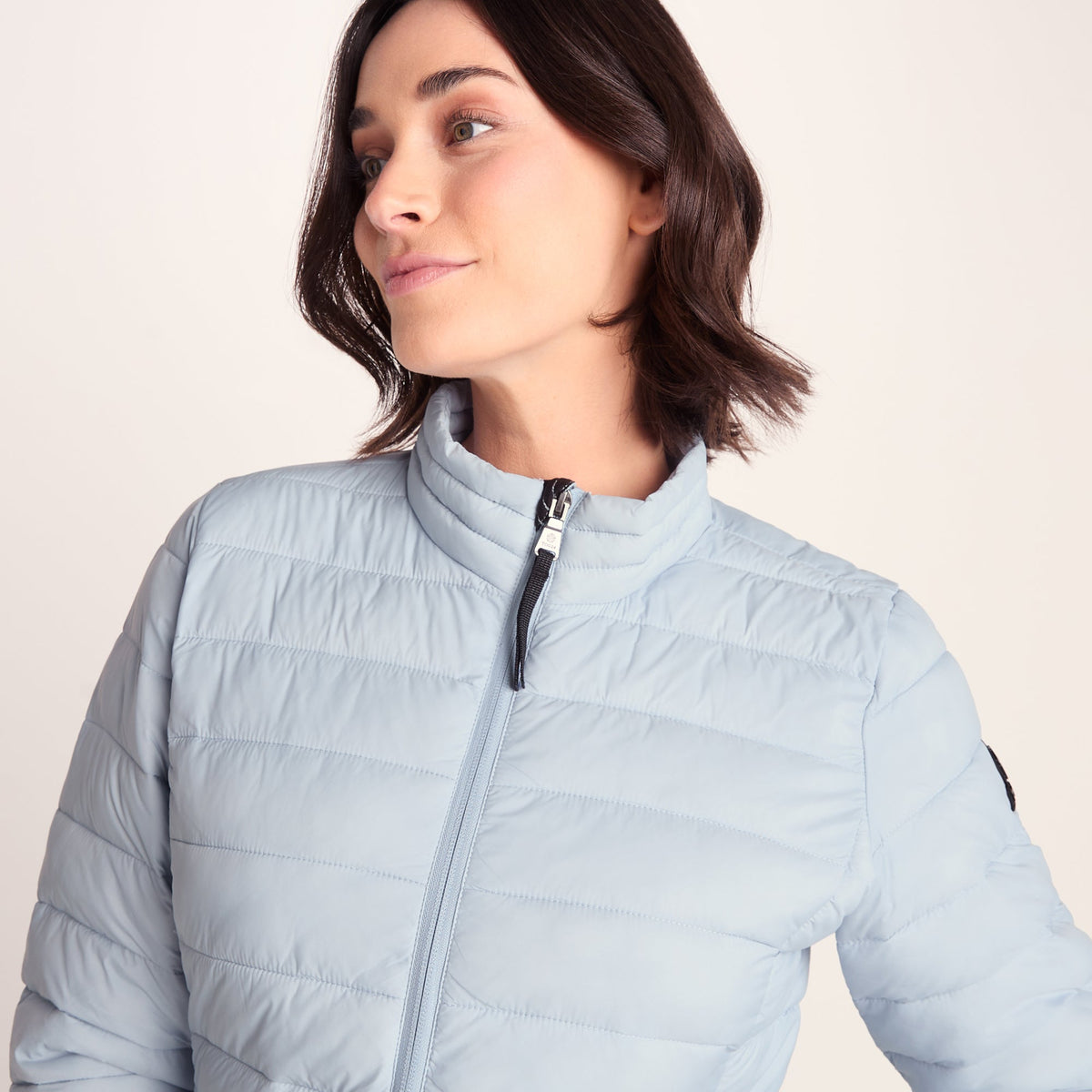 Gibson Womens Insulated Padded Jacket - Ice Blue - Image 9
