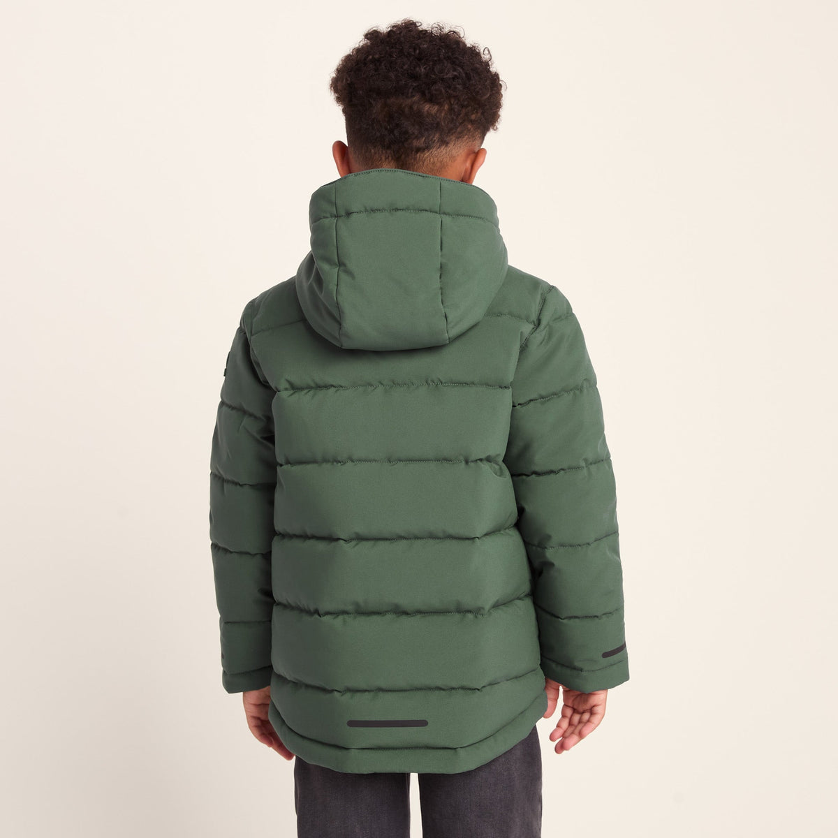 Harecroft Kids Padded Jacket - Dark Fern - Image 3