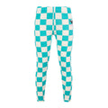 Harri Kids Shaun the Sheep Legging - Spearmint Woolly Checkerboard - Image 6