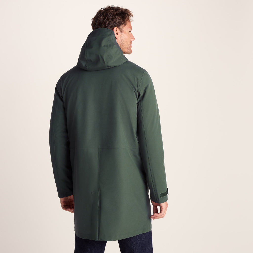 Haydon Mens Waterproof 3in1 Jacket - Racing Green - Image 4