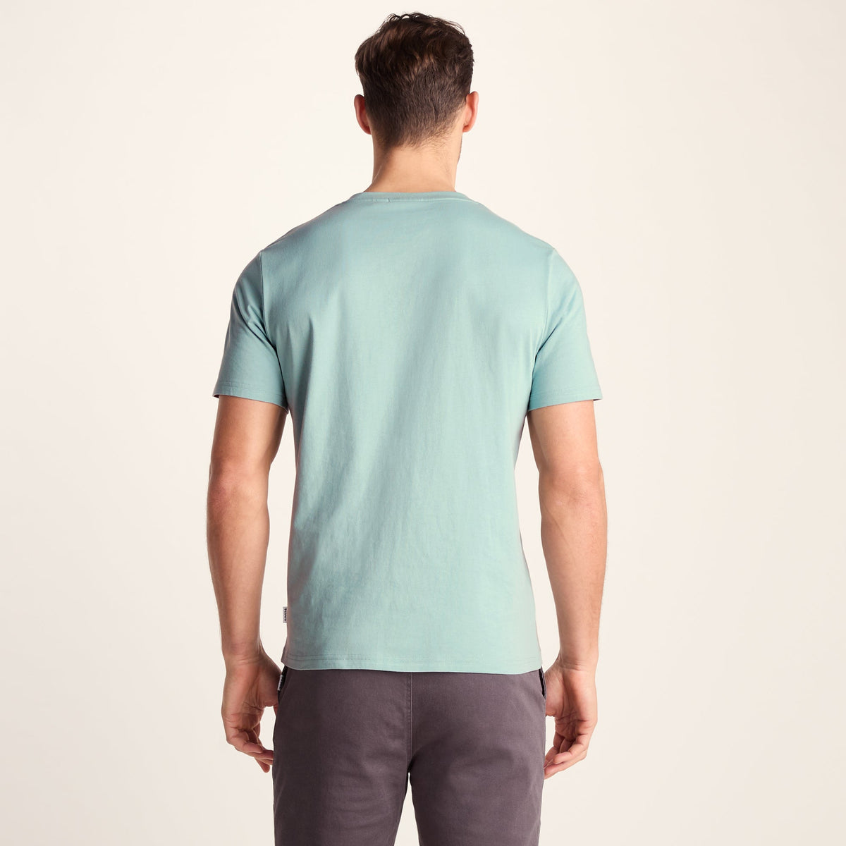 Howard Mens 100% Cotton Supersoft T-Shirt - Summer Sky - Image 3