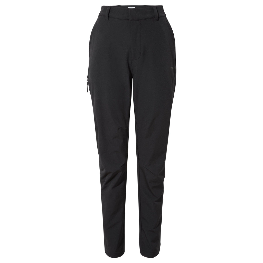 Hurstead Mens Softshell Walking Trousers Short - Black - Image 5