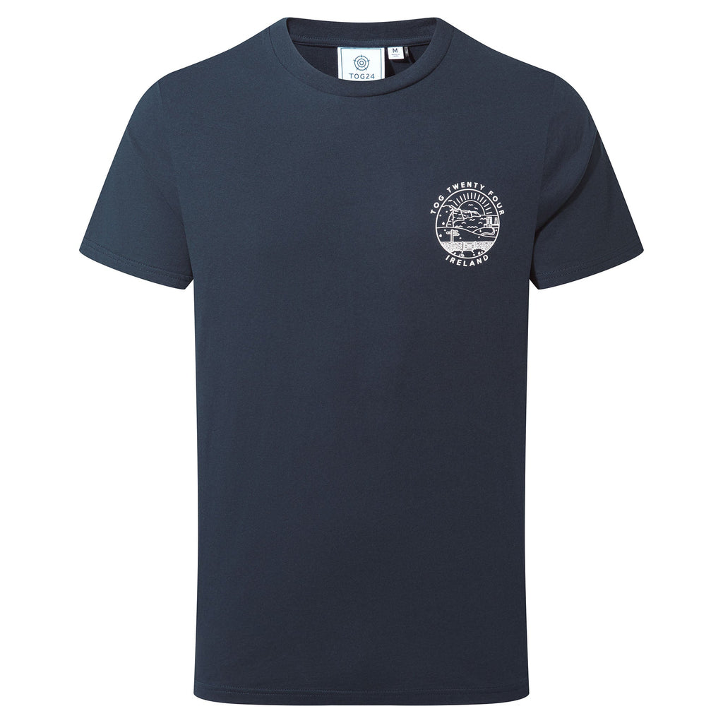 Ireland Mens 100% Cotton T-Shirt - Dark Indigo - Image 5