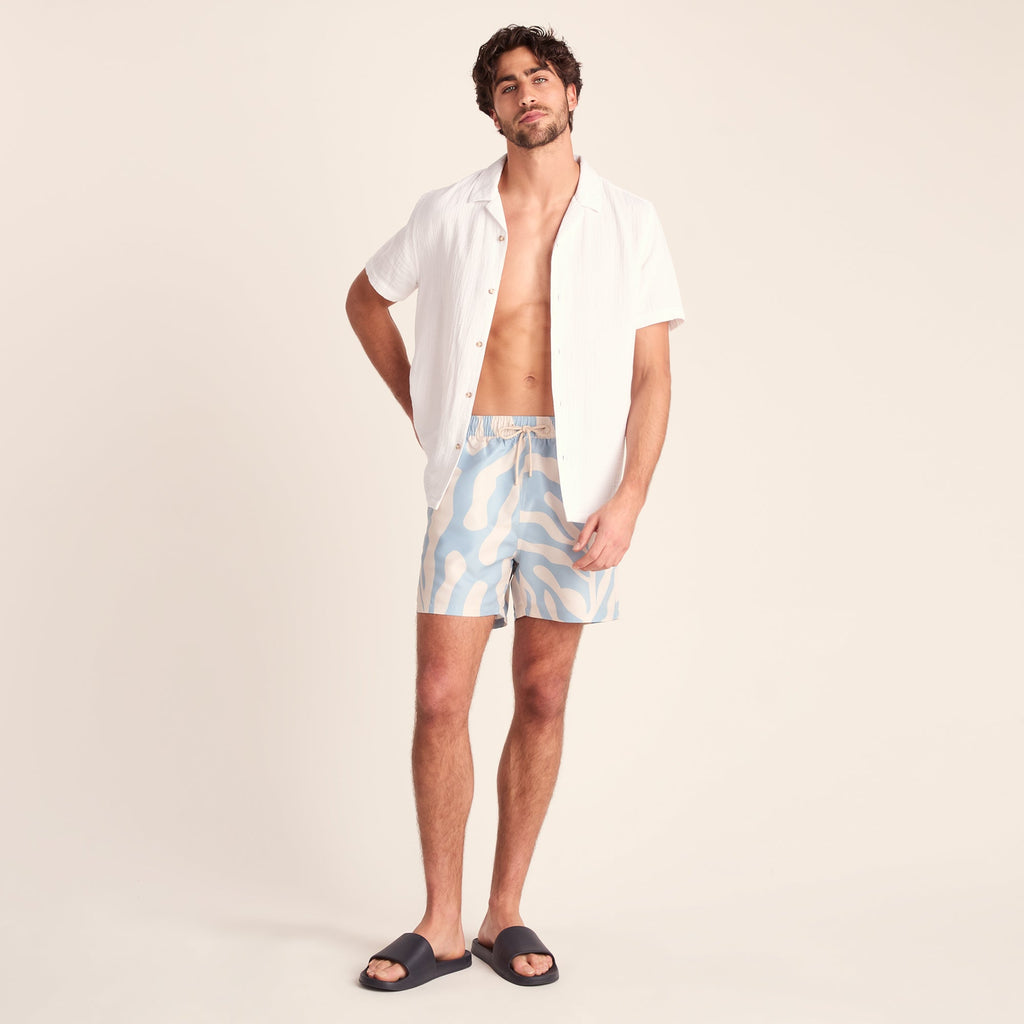 Kai Mens Swimshorts - Summer Sky/Warm Cloud - Image 3