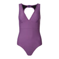 Katerina Womens One Piece Mesh Lined Swimsuit - Orchid - Image 8