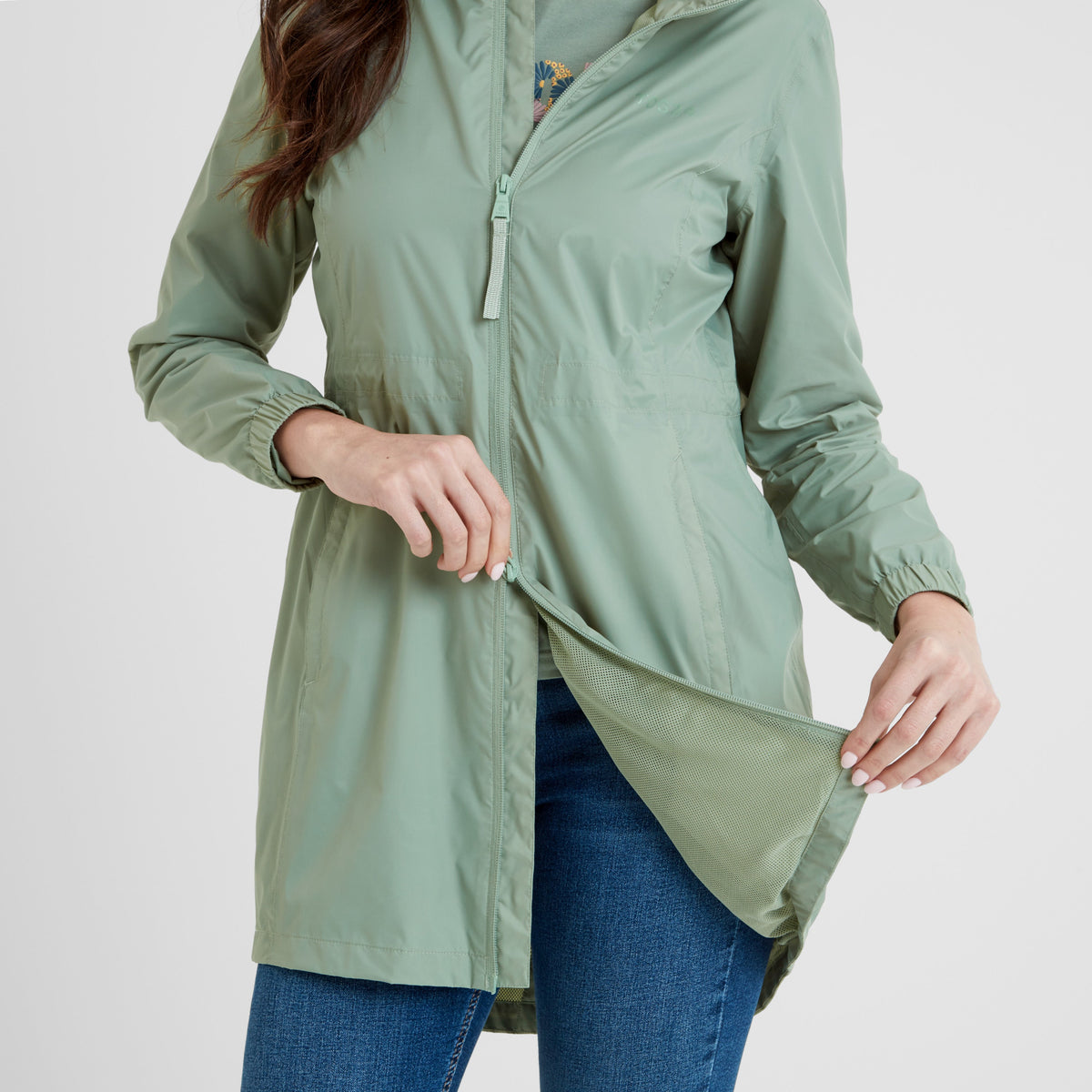 Kilnsey Womens Waterproof Jacket - Pistachio - Image 5
