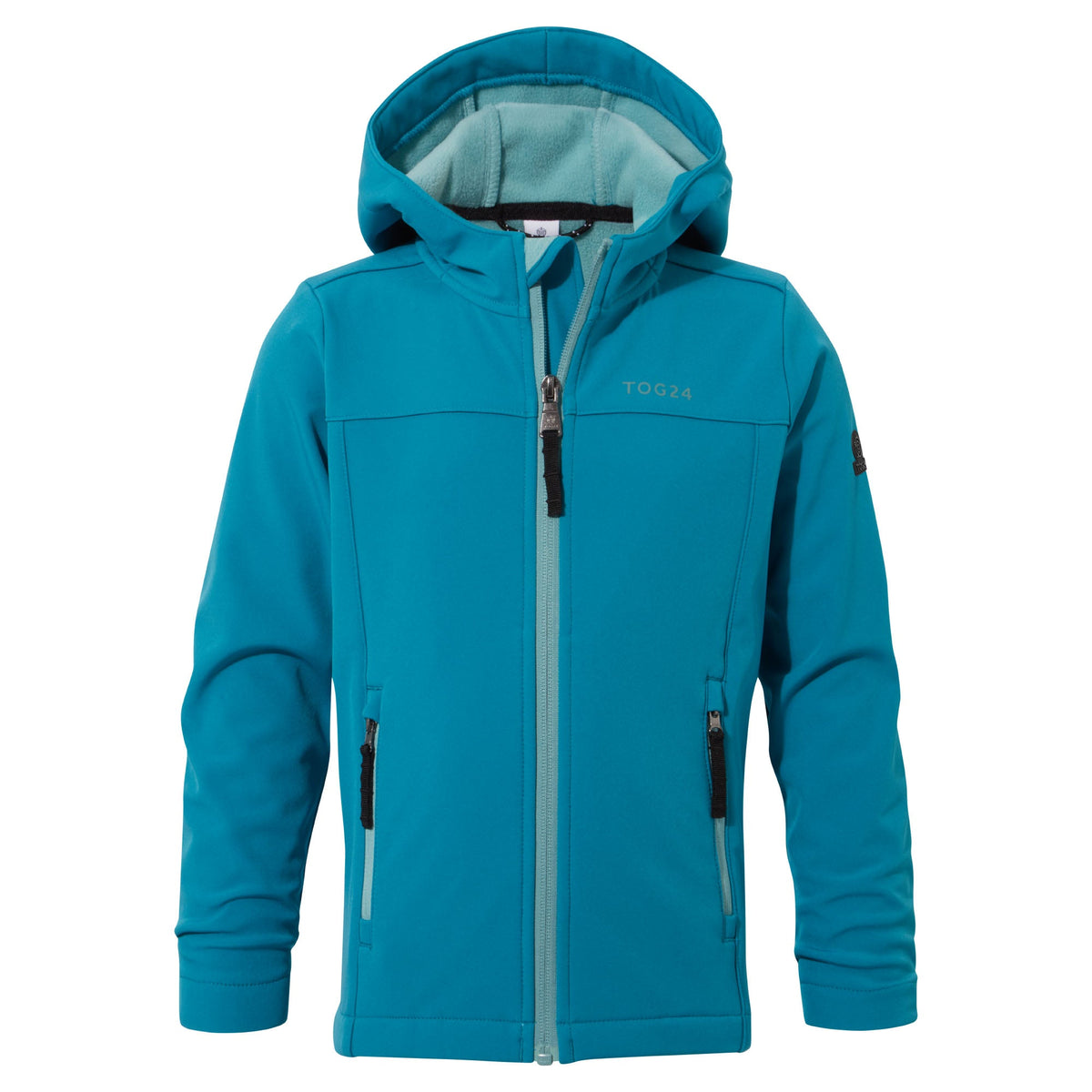 Koroma Kids Softshell Hooded Jacket - Mosaic Blue - Image 7