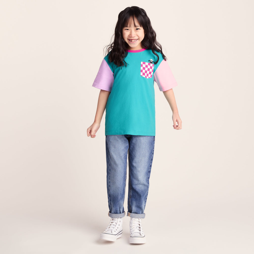 Ladoum Kids Shaun the Sheep T-Shirt - Spearmint Green - Image 6