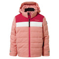 Laithe Kids Ski Jacket - Playful Pink/Dark Pink - Image 6