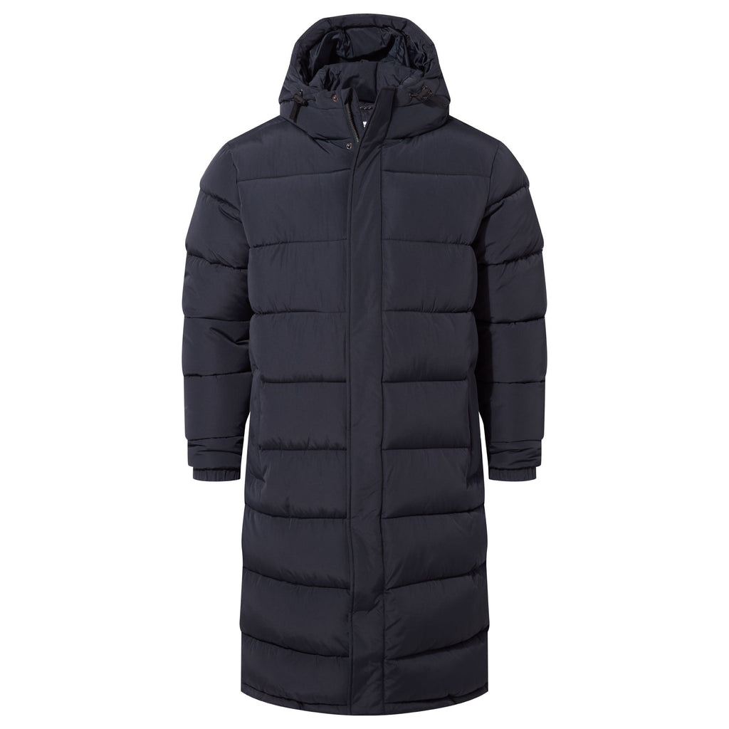 Langrick Mens Long Insulated Jacket - Dark Indigo - Image 8
