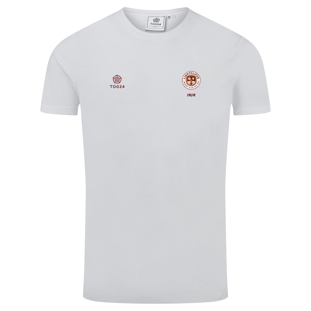 Lightcliffe CC Mens - Longley T-Shirt Optic White - Image 2
