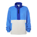 Lowca Womens Relaxed Fit 1/2 Zip Microfleece - Cornflower Blue - Image 7