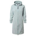 Marina Womens Long Water Resistant Softshell Jacket - Misty Grey - Image 8