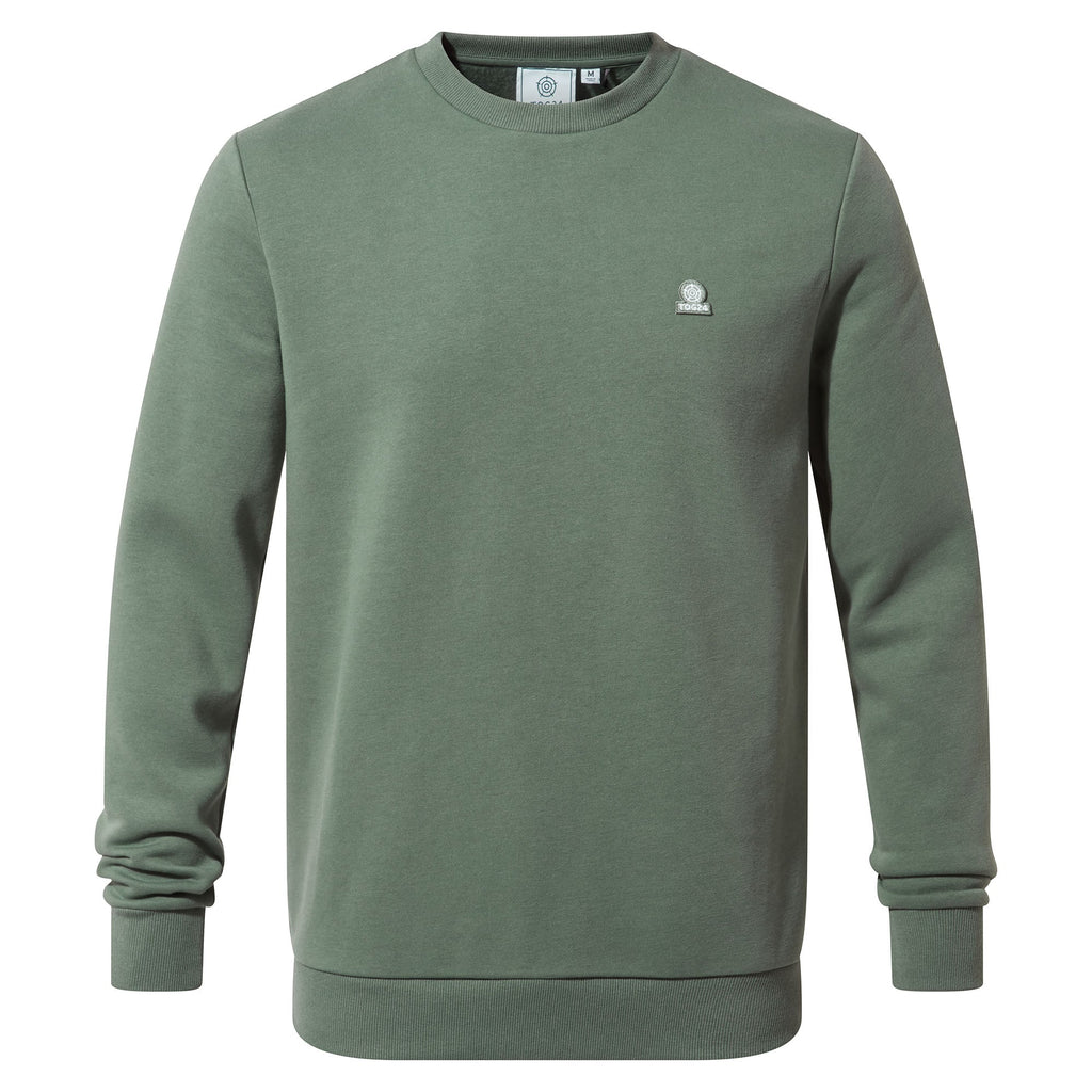 Mellor Mens Supersoft Cotton Rich Sweat - Light Forest - Image 6
