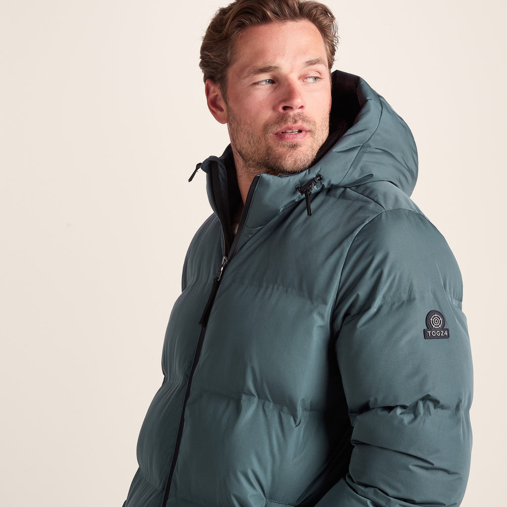 Menka Mens Shower Resistant Insulated Jacket - Graphite - Image 6