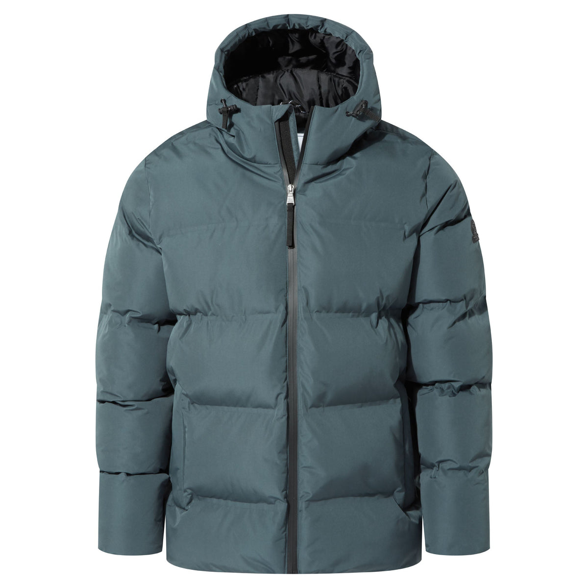 Menka Mens Shower Resistant Insulated Jacket - Graphite - Image 7