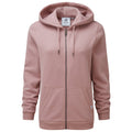 Mia Womens Supersoft Zip Hoody - Faded Pink - Image 5