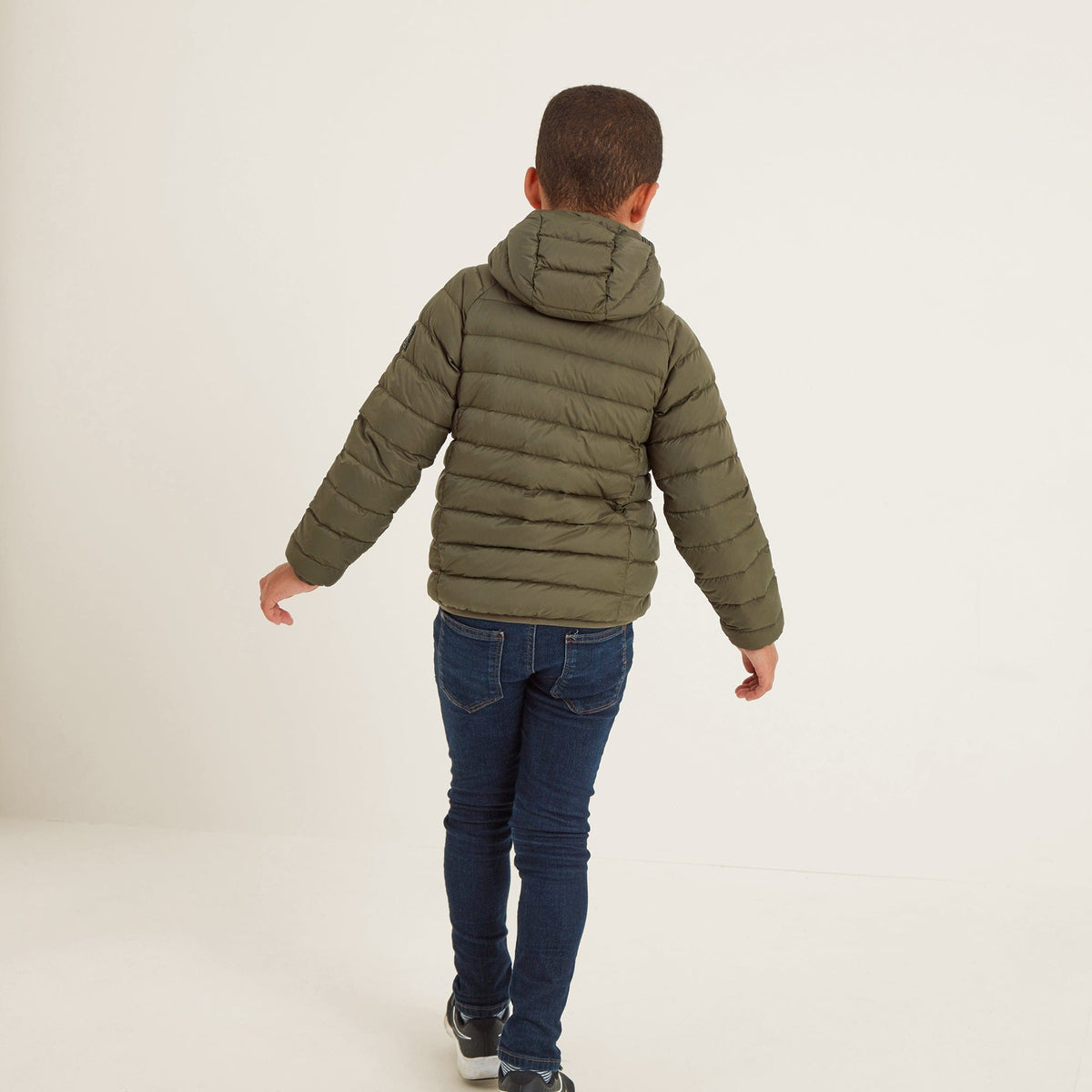 Midsley Kids Down Jacket - Khaki - Image 3