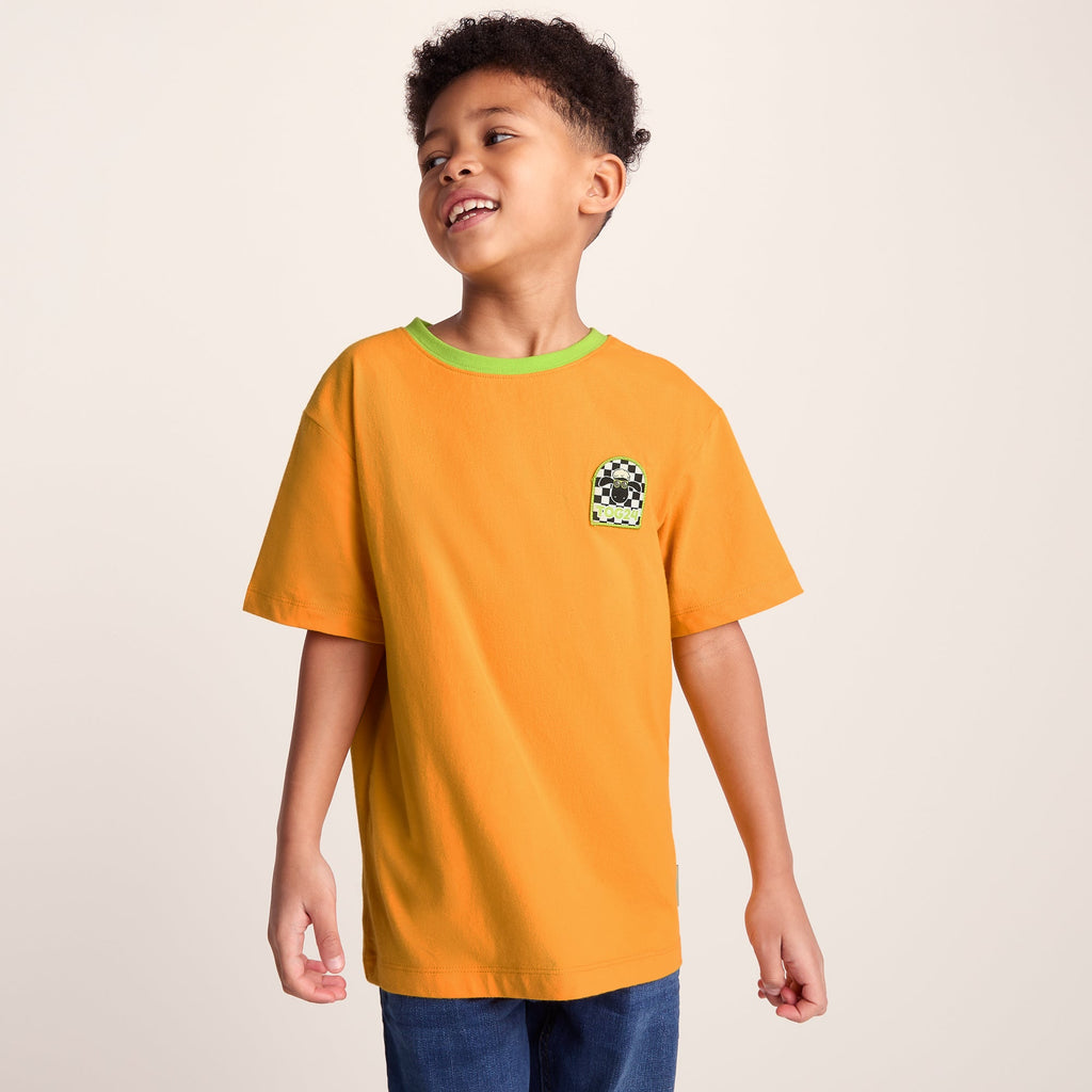 Najdi Kids Shaun the Sheep T-Shirt - Orange Slice