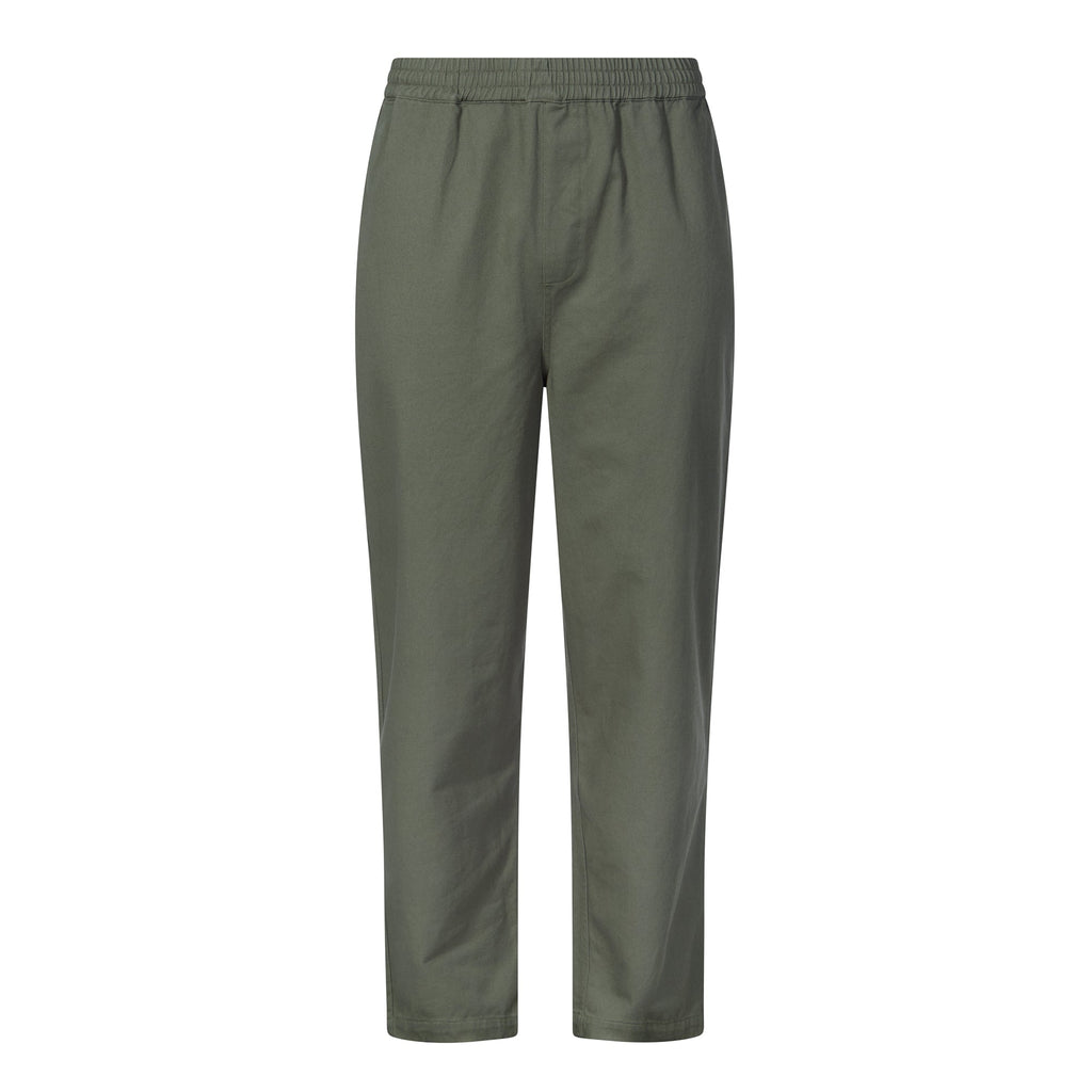 Nelson Mens Relaxed Fit 100% Cotton Heavyweight Straight Leg Trousers - Faded Khaki - Image 7