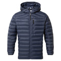 North Mens RDS Certified Down Hooded Jacket - Dark Indigo - Image 7