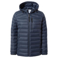 North Womens RDS Certified Down Hooded Jacket - Dark Indigo - Image 8