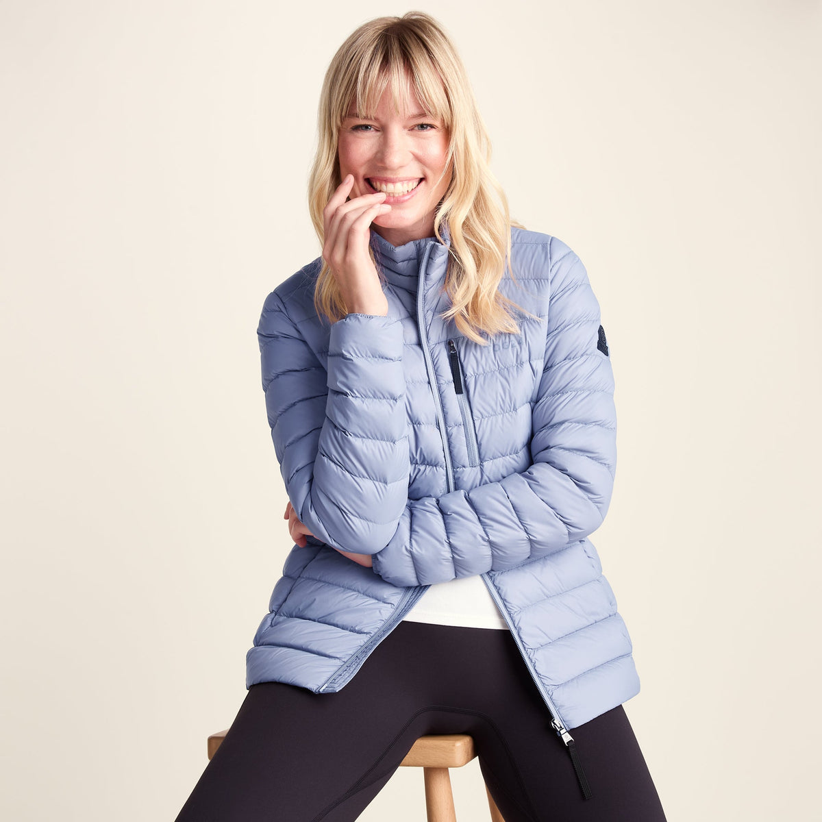 North Womens RDS Certified Down Jacket - Faded Purple - Image 4