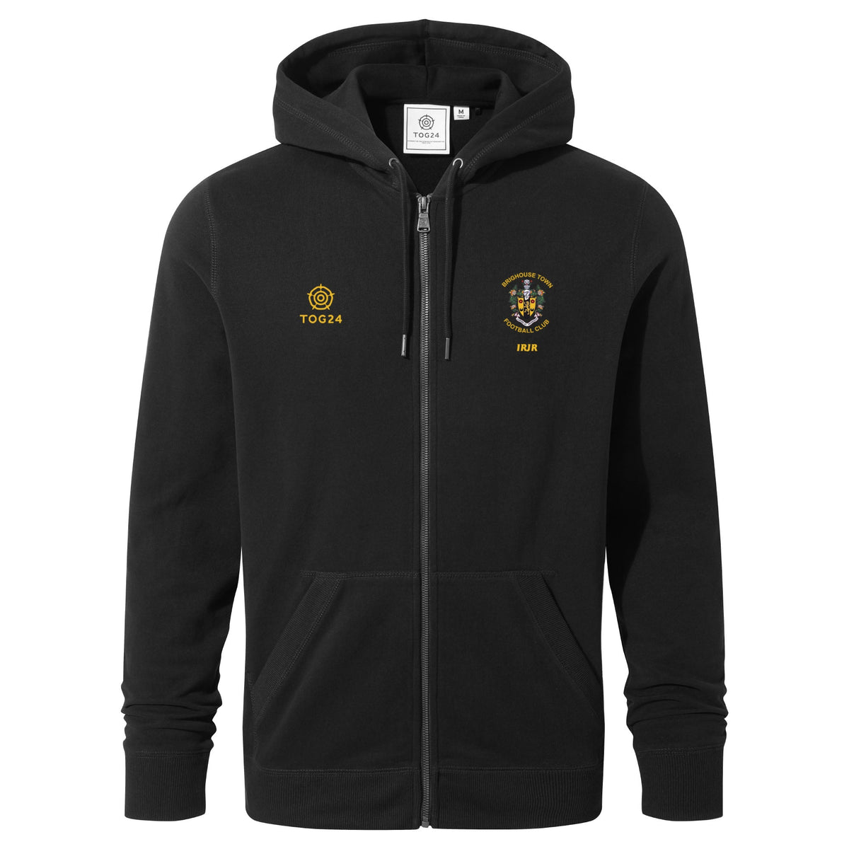 Brighouse Town FC Mens - Norwood Zip Hoody Black