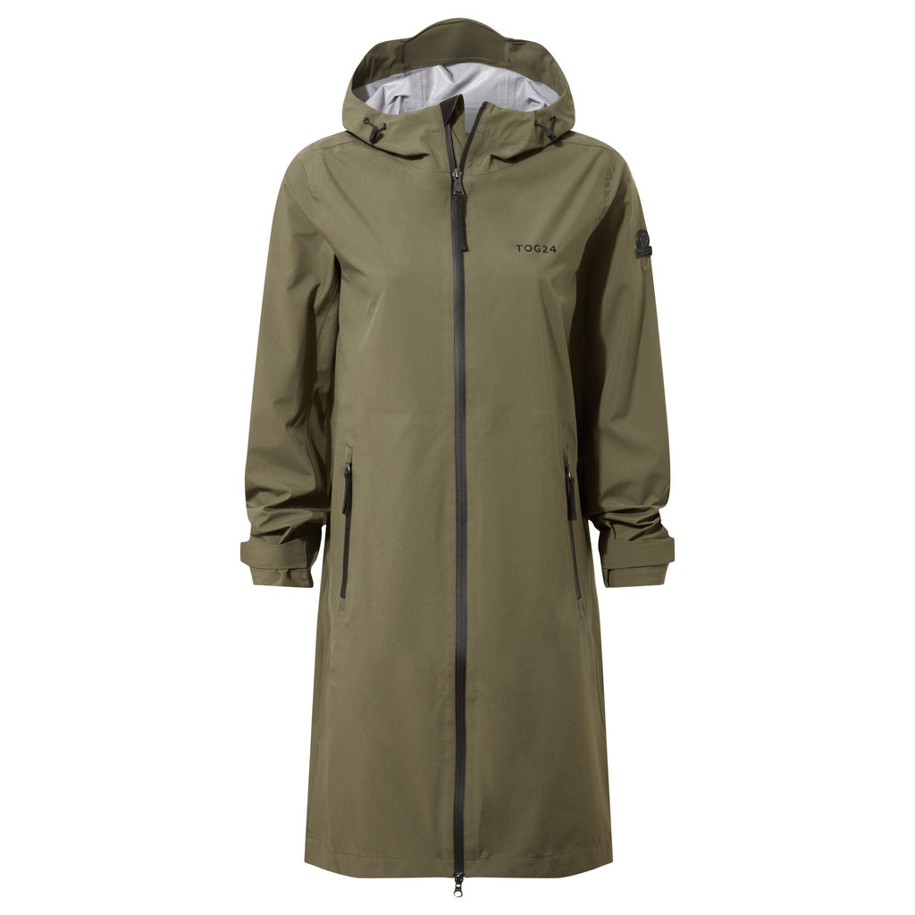 Nova Womens Performance Waterproof Jacket - Khaki - Image 9