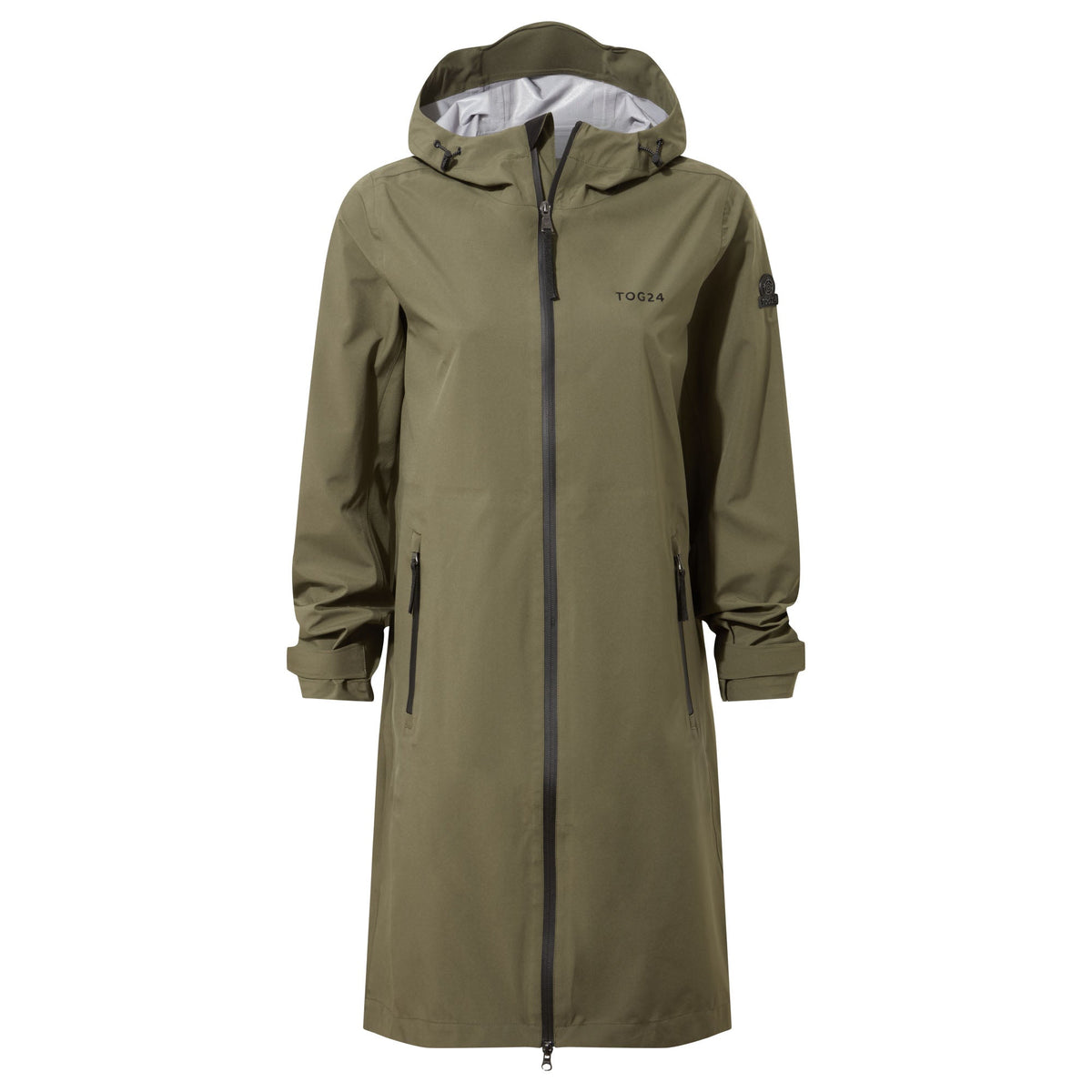 Nova Womens Performance Waterproof Jacket - Khaki - Image 9