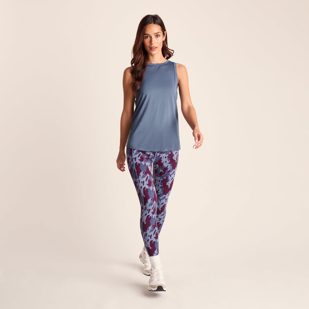 Orla Womens Performance Vest - Smokey Blue - Image 2