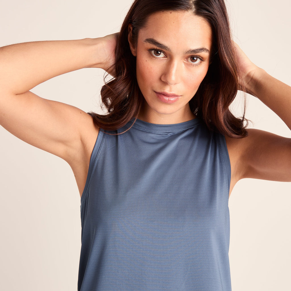 Orla Womens Performance Vest - Smokey Blue - Image 5