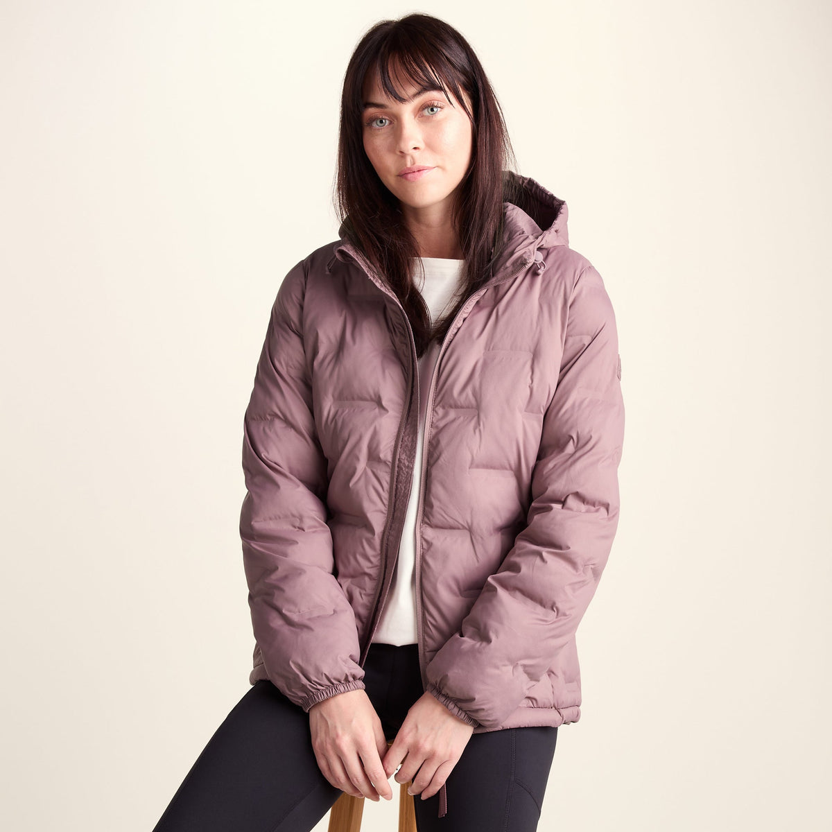 Palmer Womens Shower Resistant Insulated Jacket - Mauve - Image 4