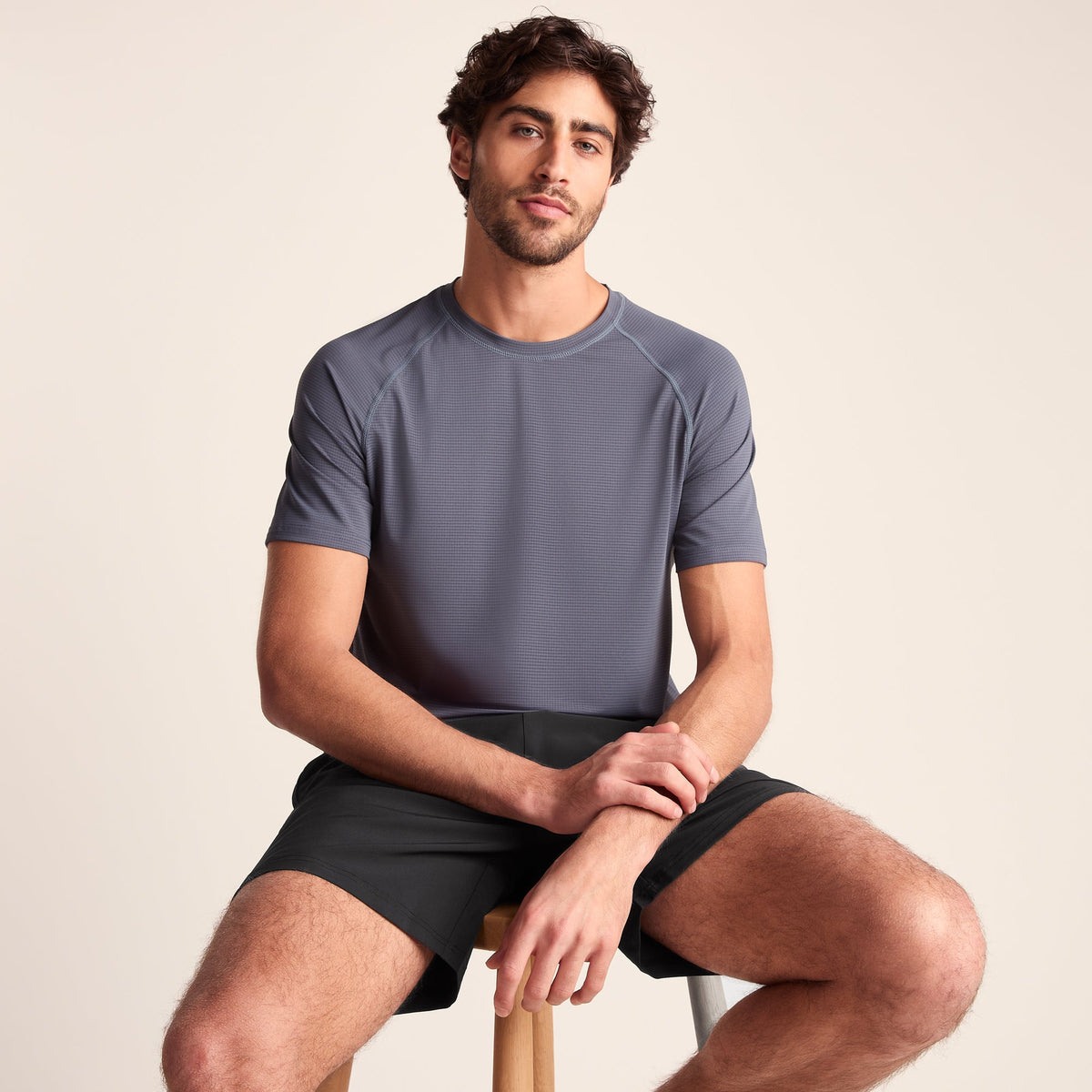 Pedwell Mens Performance Running Shorts - Black - Image 2