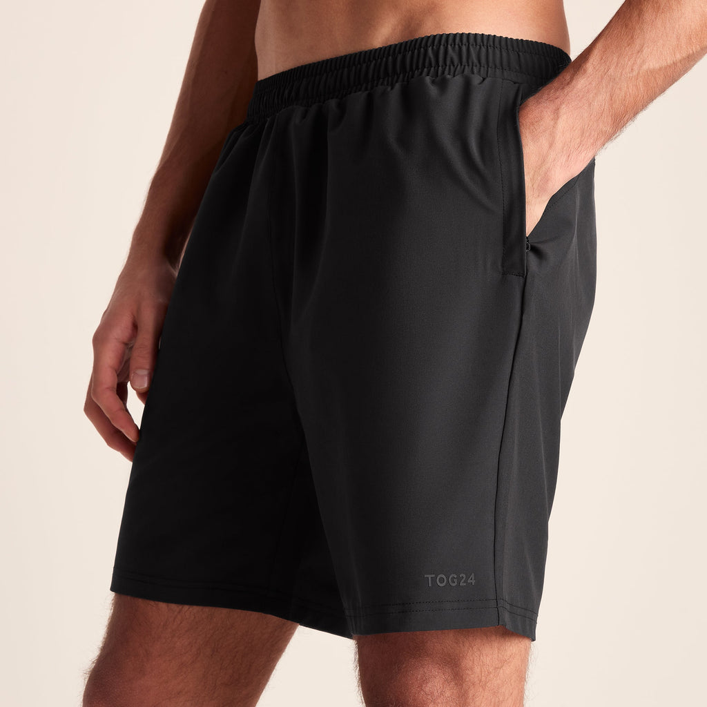 Pedwell Mens Performance Running Shorts - Black - Image 3