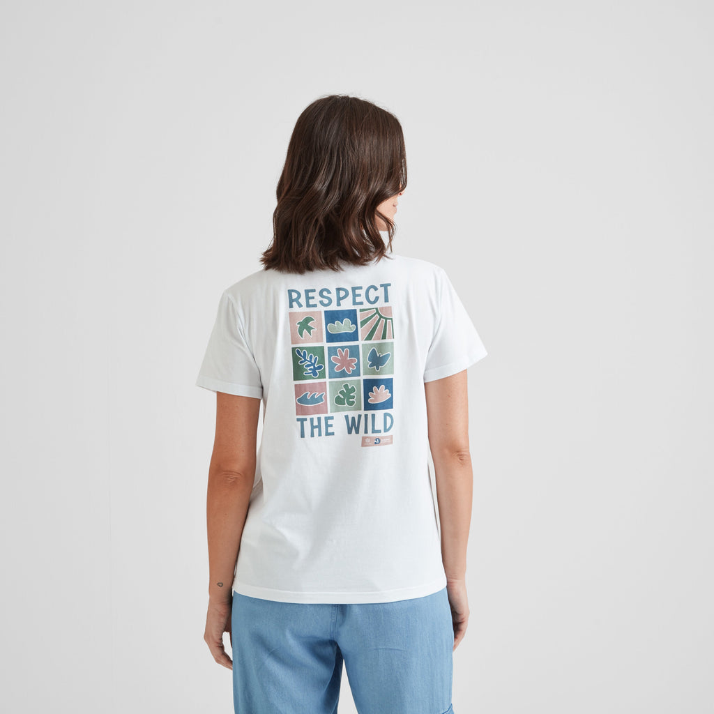 Respect Womens 100% Cotton Supersoft T-Shirt - Optic White - Image 3