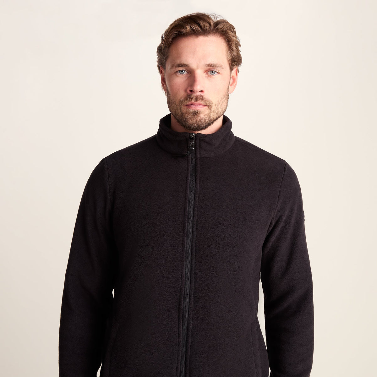 Revive Mens Fleece Jacket - Black - Image 5