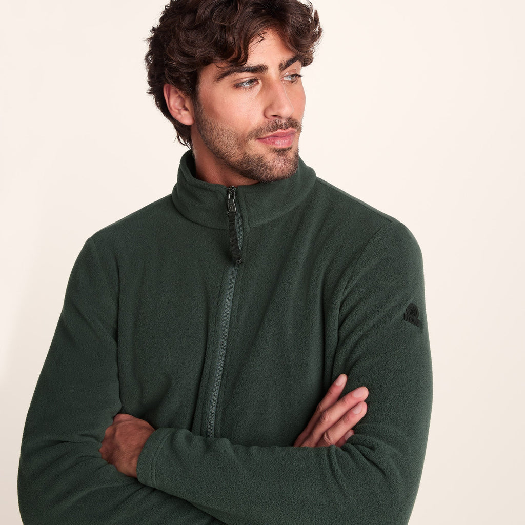 Revive Mens Fleece Jacket - Racing Green - Image 6