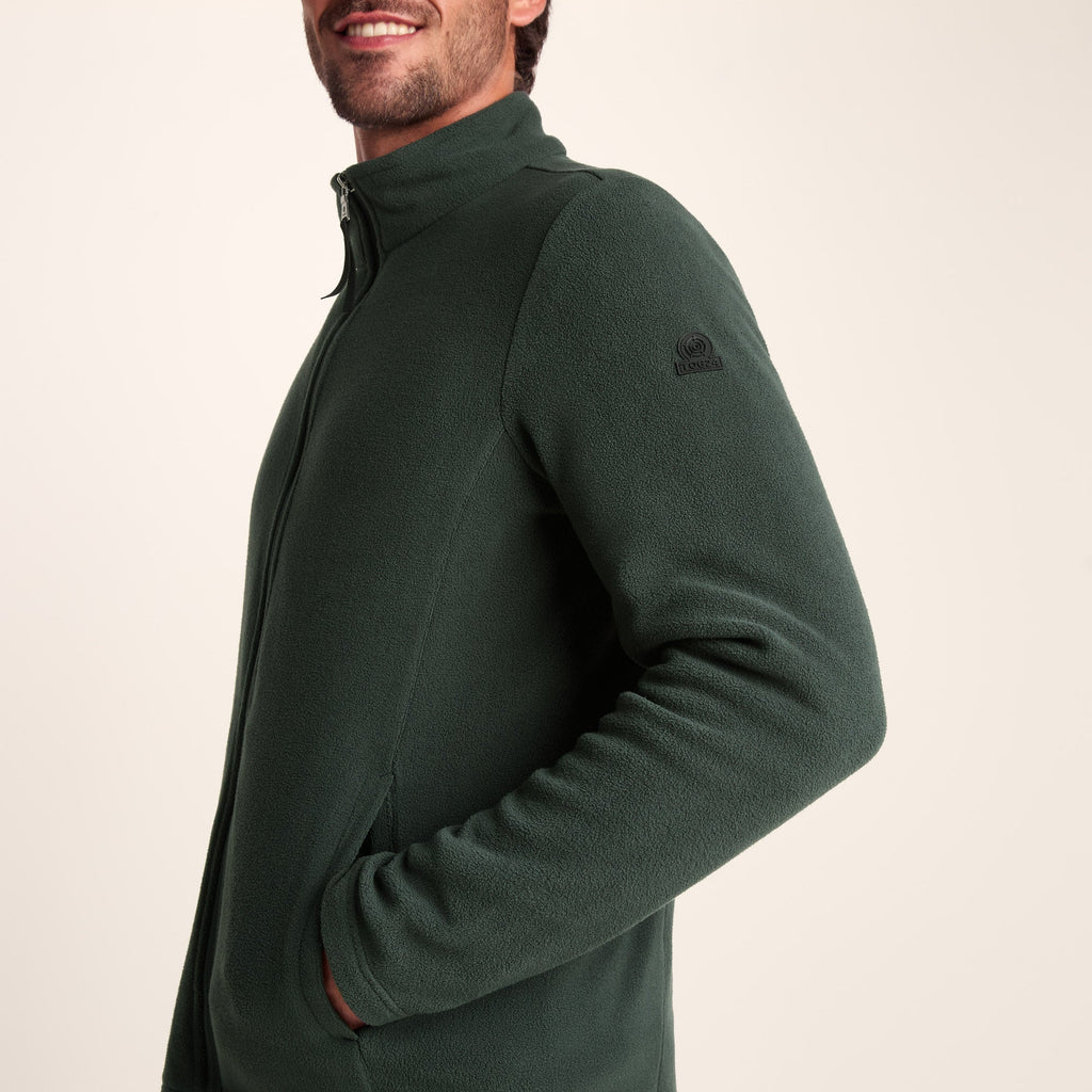 Revive Mens Fleece Jacket - Racing Green - Image 7
