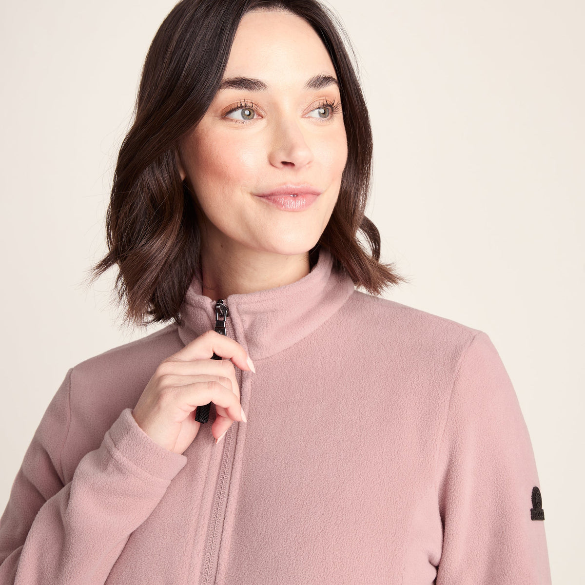 Revive Womens Fleece Jacket - Faded Pink - Image 6