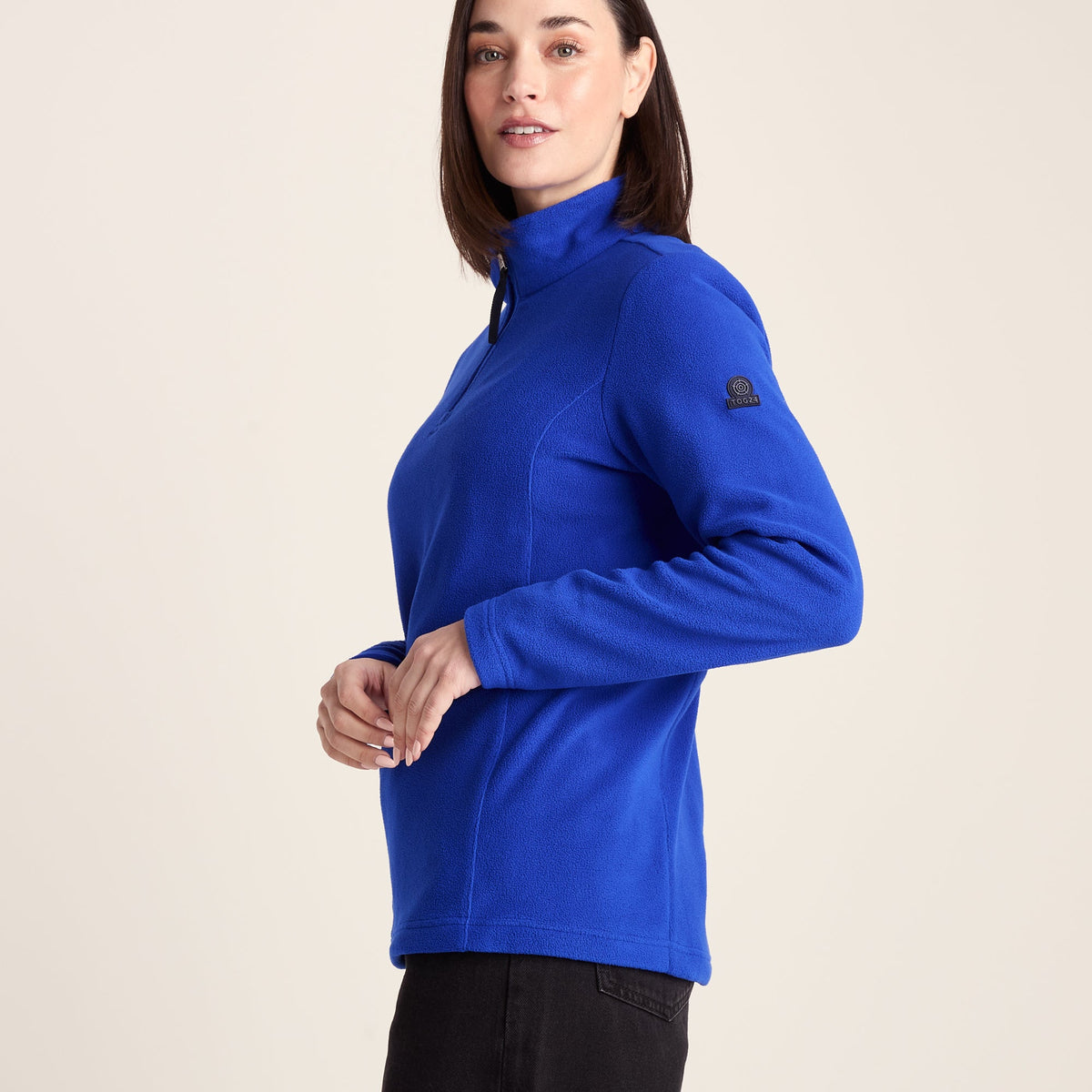 Revive Womens Quarter Zip Fleece - Ultra Marine Blue - Image 6