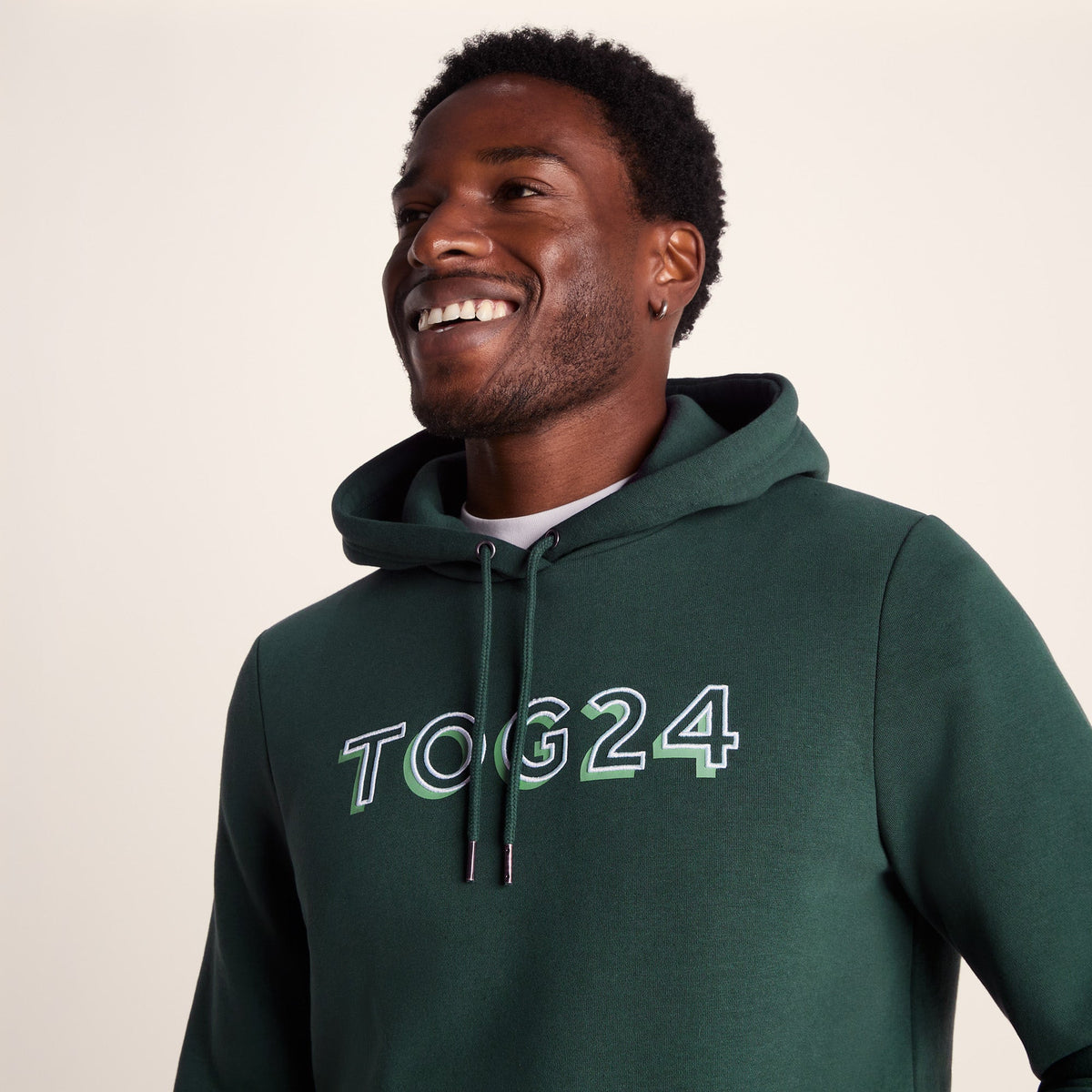 Rinson Mens Supersoft Hoody - Racing Green - Image 5