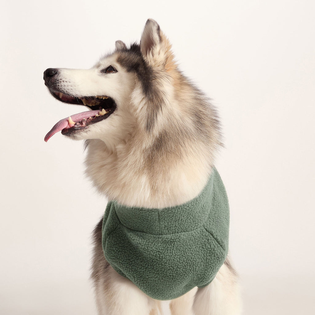Rover Sherpa Dog Coat L - Light Forest - Image 3