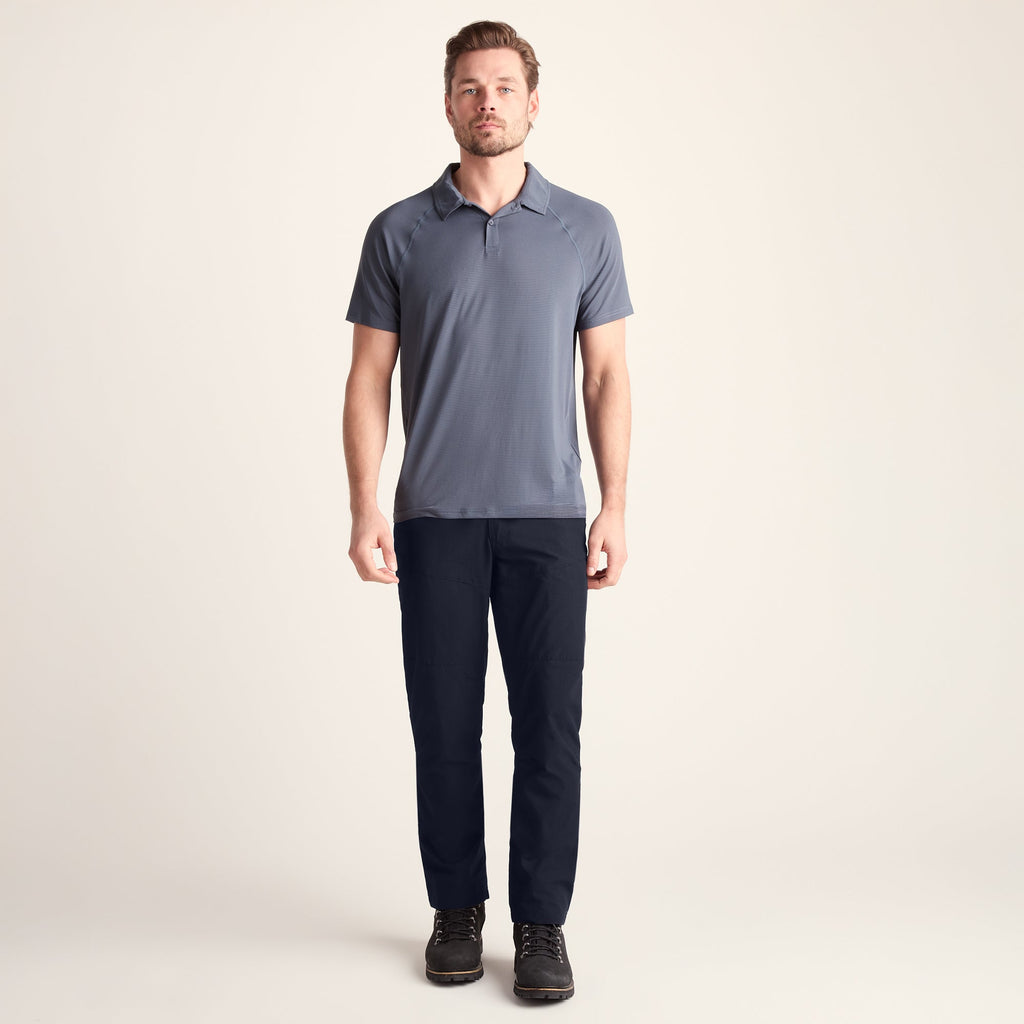 Rowland Mens Performance Trousers Long - Navy - Image 2