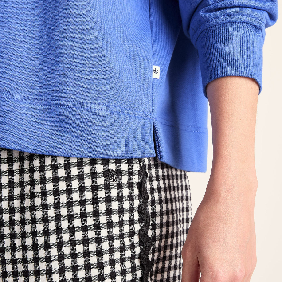 Samara Womens Relaxed Fit Supersoft Sweat - Cornflower Blue - Image 5