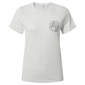 Seaside Womens 100% Cotton T-Shirt - Ice Grey Marl - Image 6