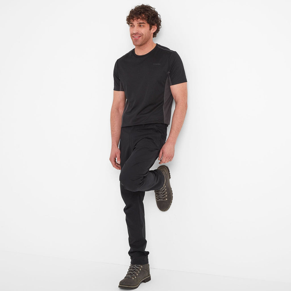 Silsden Mens Waterproof Trousers Regular - Black